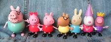 Usado, Lote de 7 bonecos mistos PEPPA PIG THK6 comprar usado  Enviando para Brazil