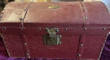 Usado, Antigo 13” Raro VERMELHO Tronco Francês Antigo Bebe Francês Ou Acessório de Moda comprar usado  Enviando para Brazil