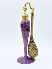 Usado, Atomizador frasco de perfume assinado Art Deco DeVilbiss roxo e preto DRAGONFLY comprar usado  Enviando para Brazil