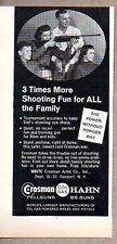 1960 Impressão Ad Crosman CO2 Hahn Pellguns BB Guns Fairport, Nova York comprar usado  Enviando para Brazil