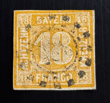Bavaria stamp germany d'occasion  Le Havre-
