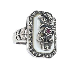 Vintage ring 925 gebraucht kaufen  Hamburg