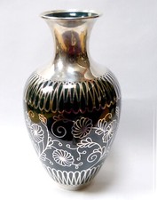 Silver verlay vase gebraucht kaufen  Ahrensburg, Großhansdorf