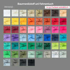 Baumwollstoff uni einfarbig gebraucht kaufen  Nordhorn