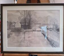 Framed pencil drawing for sale  CHESTER
