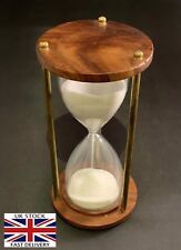 Wooden antique hourglass for sale  HARROW