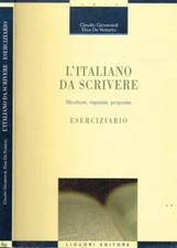 Italiano scrivere. strutture usato  Italia