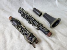 Clarinete de madeira soprano vintage 22,5" Carl Fischer (buffet) Albert Oehler System comprar usado  Enviando para Brazil
