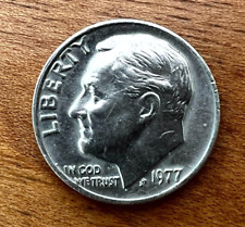 Roosevelt dime 1977 usato  Spedire a Italy