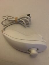 Usado, Genuíno Nintendo Branco Wii Nunchuck Controle Remoto (RVL 004) Num Chuck - Funcionamento Original comprar usado  Enviando para Brazil