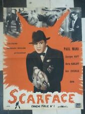 Affiche cinema scarface d'occasion  Vierzon