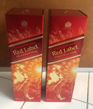 Johnnie Walker RED LABEL Autêntico CAIXA DE ESTANHO Tailandês Limitado 70ml comprar usado  Enviando para Brazil