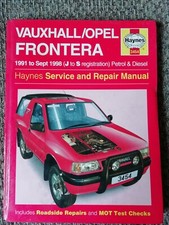 Vauxhall frontera petrol for sale  BOURNEMOUTH