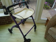 Mobilex rollator wheel for sale  CHRISTCHURCH