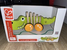 Hape holz krokodil gebraucht kaufen  Deutschland