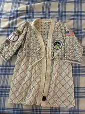 White black stitched for sale  Bovina Center