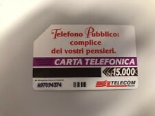 Scheda telefonica 15000 usato  Vigonovo