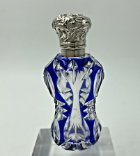 Victorian blue overlay for sale  GOOLE