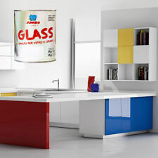 Jumbo Glass Smalto per Vetri Specchi Vernice Arredamento Ceramica Lt 0,5 (6 Mq) comprar usado  Enviando para Brazil