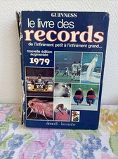 Ancien livre records d'occasion  Aix-les-Bains