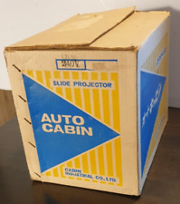 Projetor deslizante vintage automático CABIN com controle remoto, instruções e caixa. comprar usado  Enviando para Brazil