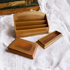 Ensemble bureau maroquin d'occasion  Paris XI
