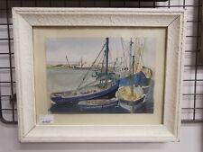 Aquarelle peinture tableau d'occasion  Yffiniac