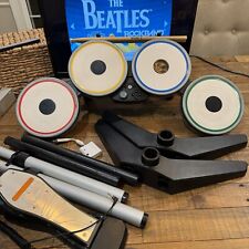 Wii The Beatles Rock Band bateria com dongle NWDMS3 conjunto de bateria suporte pedal baquetas comprar usado  Enviando para Brazil