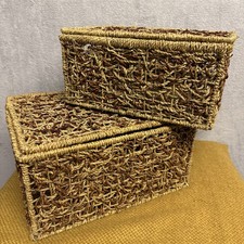 Set rattan wicker for sale  LEICESTER