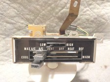 71 72 73 74 MOPAR AQUECEDOR DE CORPO B A/C INTERRUPTOR DE CONTROLE DE AR CONDICIONADO PAINEL DESLIZANTE comprar usado  Enviando para Brazil