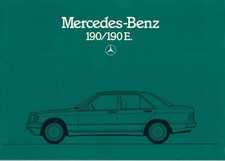 Usado, Catalogue Brochure Mercedes 190 / 190 E W201 01/1985 France comprar usado Usado, Catalogue Brochure Mercedes 190 / 190 E W201 01/1985 France comprar usado  Enviando para Brazil