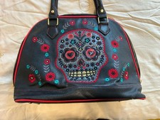 Banned handbag skull for sale  YEOVIL
