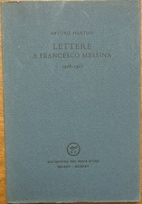 Martini arturo lettere usato  Italia