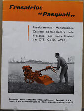 Catalogo fresatrice pasquali usato  Sarzana