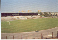 Stadium OKS STOMIL from OLSZTYN, Polonia, postcard #96, używany na sprzedaż  Wysyłka do Poland