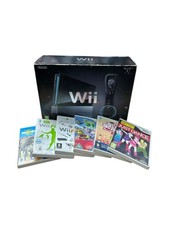 Wii console black for sale  BARRY