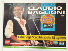 Poster concerto claudio usato  Italia