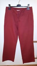 Pantalon rouge bordeaux d'occasion  Vouillé