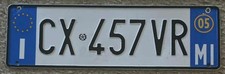 Italy license plate for sale  Stockton