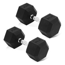 Hex dumbbells rubber for sale  Ashford