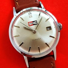Relógio Champion Spark Plug Vintage Corrida Rally Mecânico Padrão Tim Couro comprar usado  Enviando para Brazil