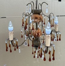 Chandelier bronze metal for sale  Wayland