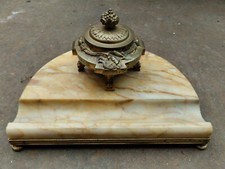 Encrier bronze socle d'occasion Encrier bronze socle d'occasion  Palinges