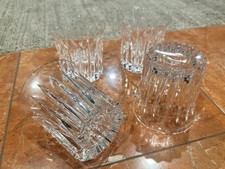 Usado, Conjunto de copos Dansk Prism Quistgaard cristal uísque moda antiga lote 4 em excelente estado usado comprar usado  Enviando para Brazil
