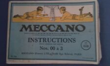 Meccano manuel instructions d'occasion  Antibes