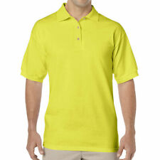 Camisa polo esportiva masculina Gildan DryBlend verde segurança 8800 nova sem etiquetas 2XL-3XL comprar usado  Enviando para Brazil