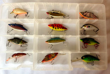 Usado, FISHING-12 ISCAS ARTIFICIAIS EM BASS PRO BOX BASS comprar usado  Enviando para Brazil