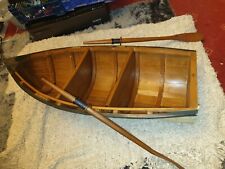 Handmade wooden boat for sale  BURTON-ON-TRENT