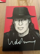 Udo lindenberg autogramm gebraucht kaufen  Rheinbach