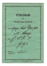 Schießbuch schütze karl gebraucht kaufen  Offenbach am Main